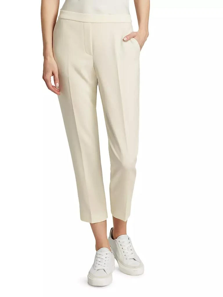 商品Theory|Treeca Pull-On Ankle Trousers,价格¥1837-¥2212,第3张图片详细描述