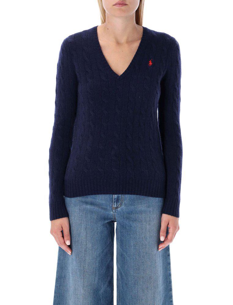 Polo Ralph Lauren V-Neck Knitted Jumper商品第1张图片规格展示