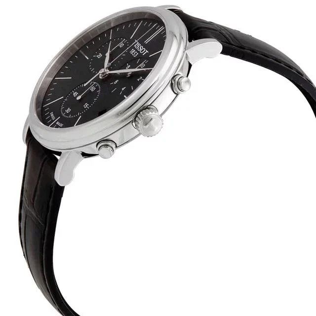 商品Tissot|Tissot Chronograph Quartz Black Dial Men's Watch T122.417.16.051.00,价格¥2428,第2张图片详细描述