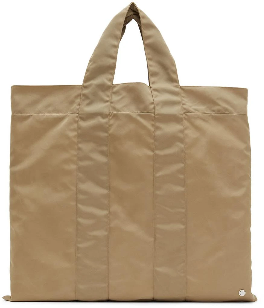 商品The Row|Reversible Beige Nylon Sam Tote,价格¥2706,第1张图片