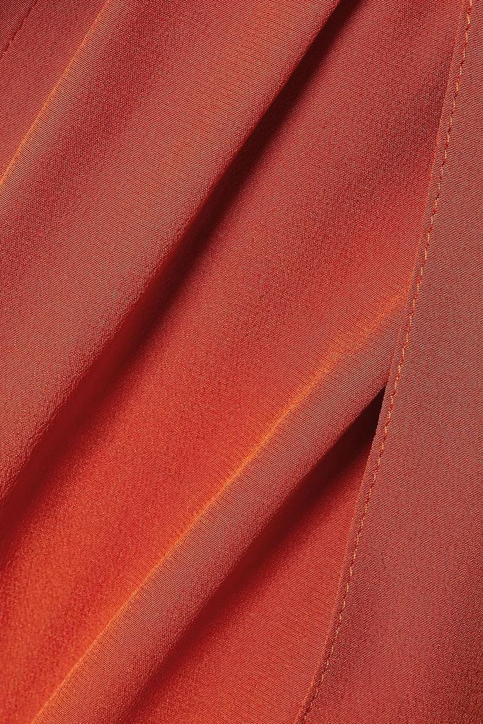 商品Chloé|Layered silk-crepe wide-leg pants,价格¥2008,第5张图片详细描述