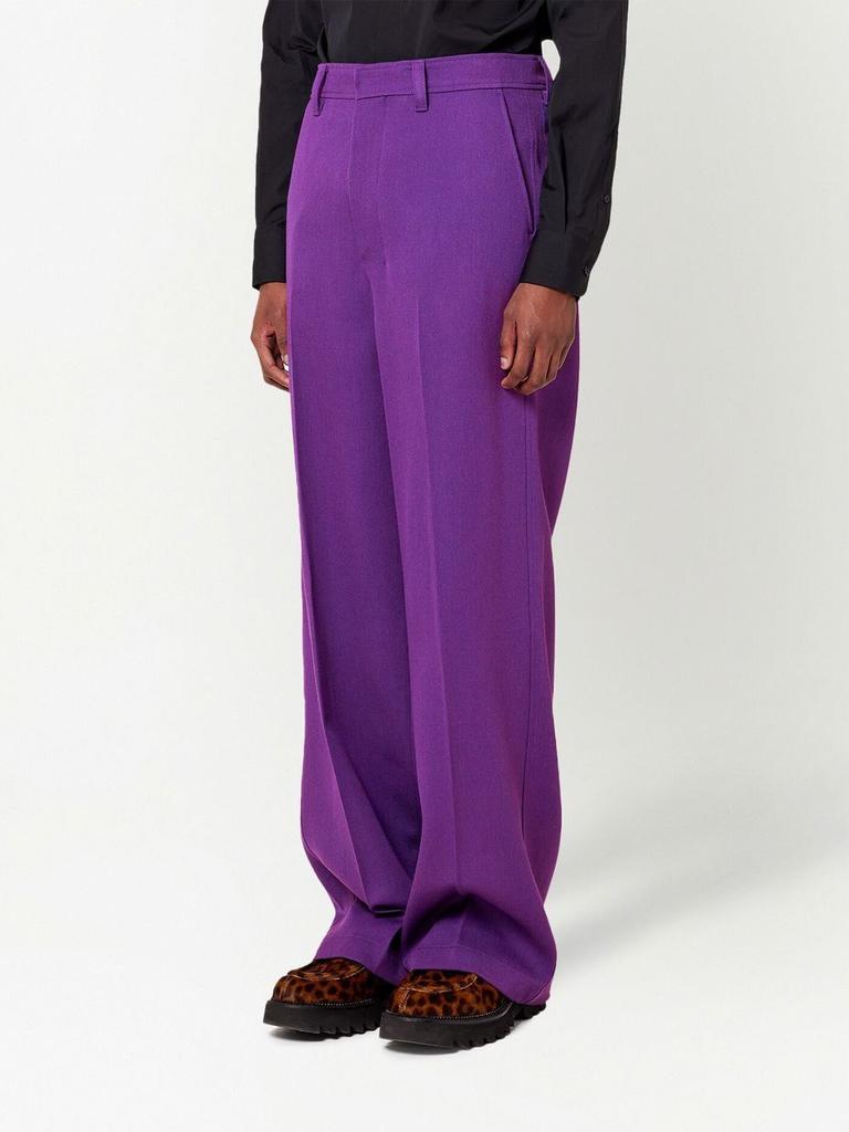 AMI PARIS wide-leg tailored trousers商品第5张图片规格展示