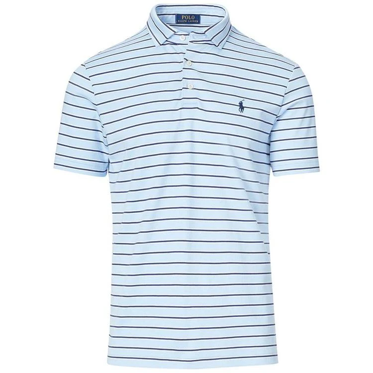 商品Ralph Lauren|Men's Big & Tall Classic-Fit Soft-Touch Striped Polo,价格¥226,第5张图片详细描述