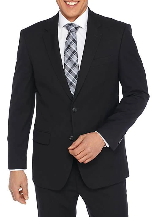 商品Saddlebred®|Big Tall Motion Stretch Suit Separate Coat,价格¥624,第1张图片