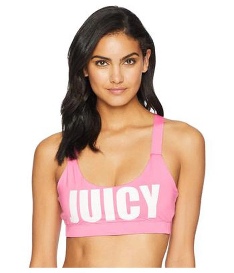 商品Juicy Couture|Cross-Back Sports Bra,价格¥128,第1张图片