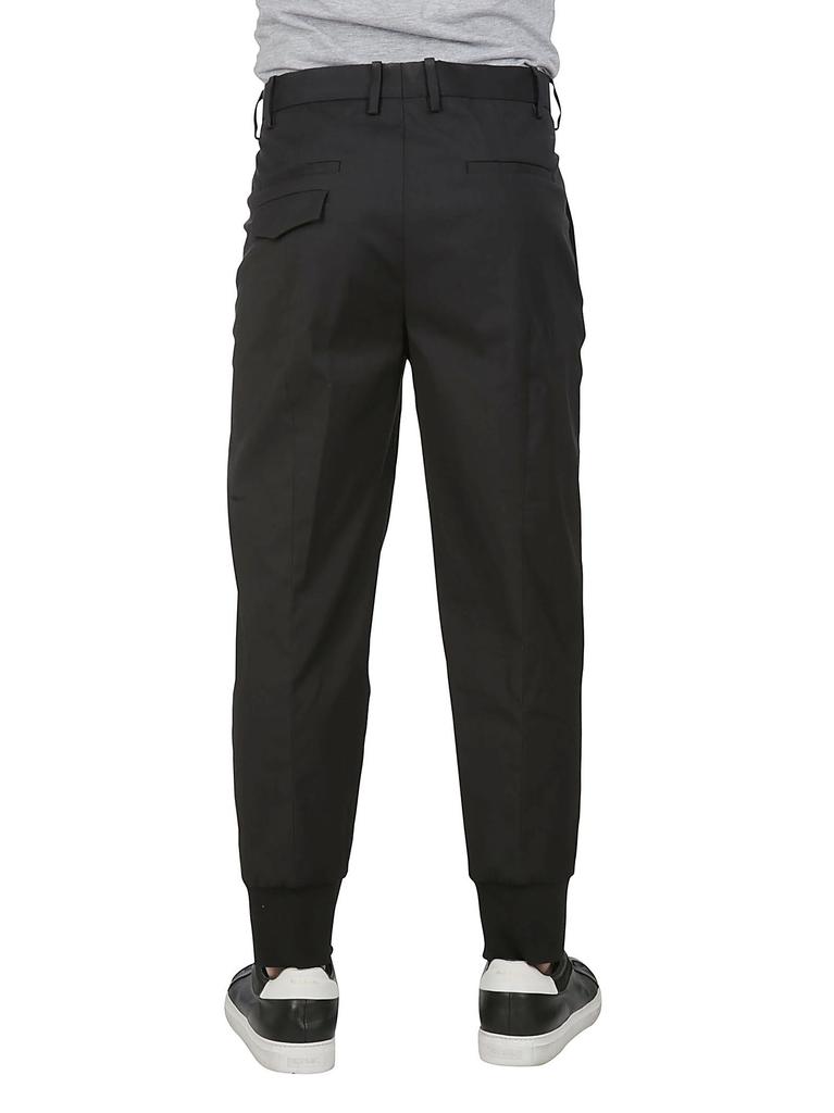 Neil Barrett Men's  Black Polyester Pants商品第3张图片规格展示