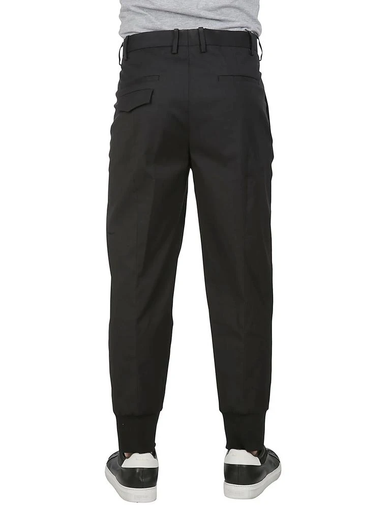 商品Neil Barrett|Neil barrett men's black polyester pants,价格¥2843,第3张图片详细描述