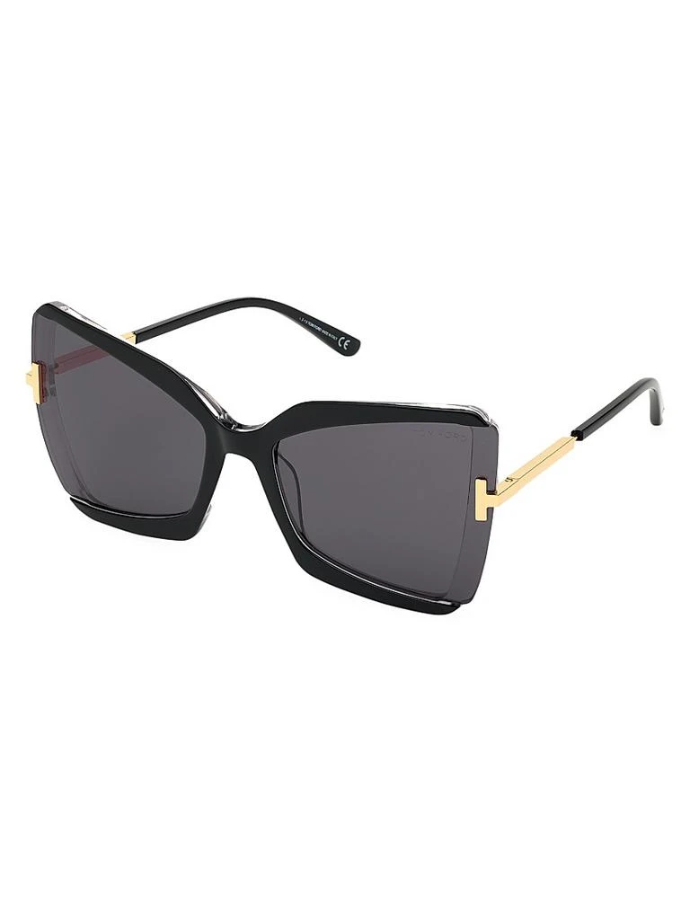 商品Tom Ford|Gia 63MM Butterfly Sunglasses,价格¥4343,第2张图片详细描述