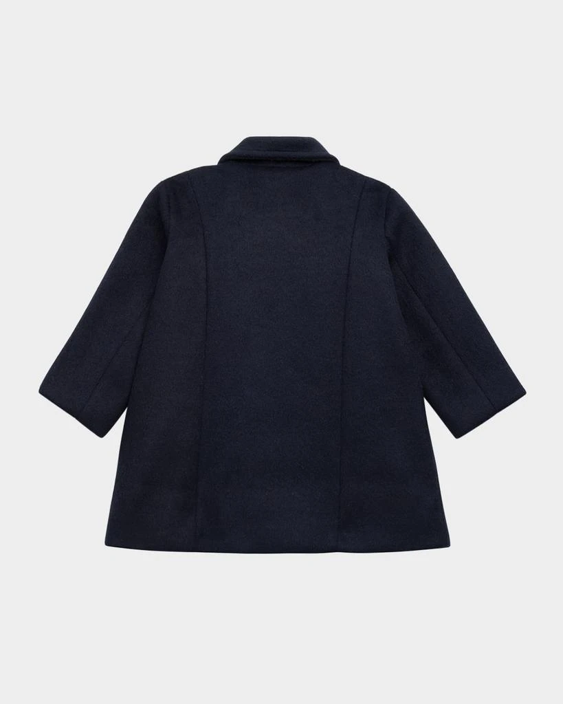 Girl's Leah Long Wool-Blend Coat, Size 6M-18M 商品
