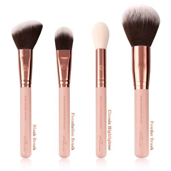 商品Lookfantastic|Luvia Essential Brushes Set - Rose Golden Vintage,价格¥661,第3张图片详细描述