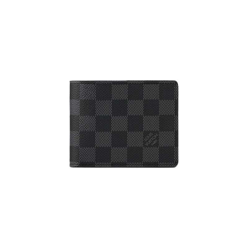 商品Louis Vuitton|【预售十天】路易威登 23新款 男士黑色交织字母帆布紧凑型卡包 M61696,价格¥2901,第1张图片