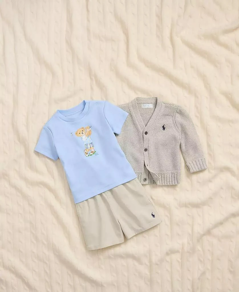 商品Ralph Lauren|Baby Boys Classic Twill Pull-on Short,价格¥225,第4张图片详细描述