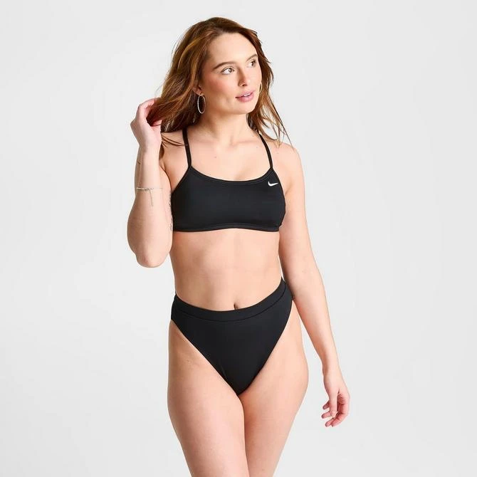 商品NIKE|Women's Nike Swim Essential High Waist Bikini Bottoms,价格¥38,第3张图片详细描述