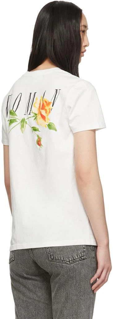 商品Off-White|Off-White Flowers T-Shirt,价格¥565,第3张图片详细描述