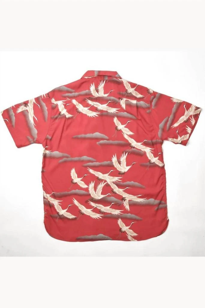 商品Freenote Cloth|Freenote Cloth - Hawaiian Crane Button Up Shirt,价格¥1136,第3张图片详细描述