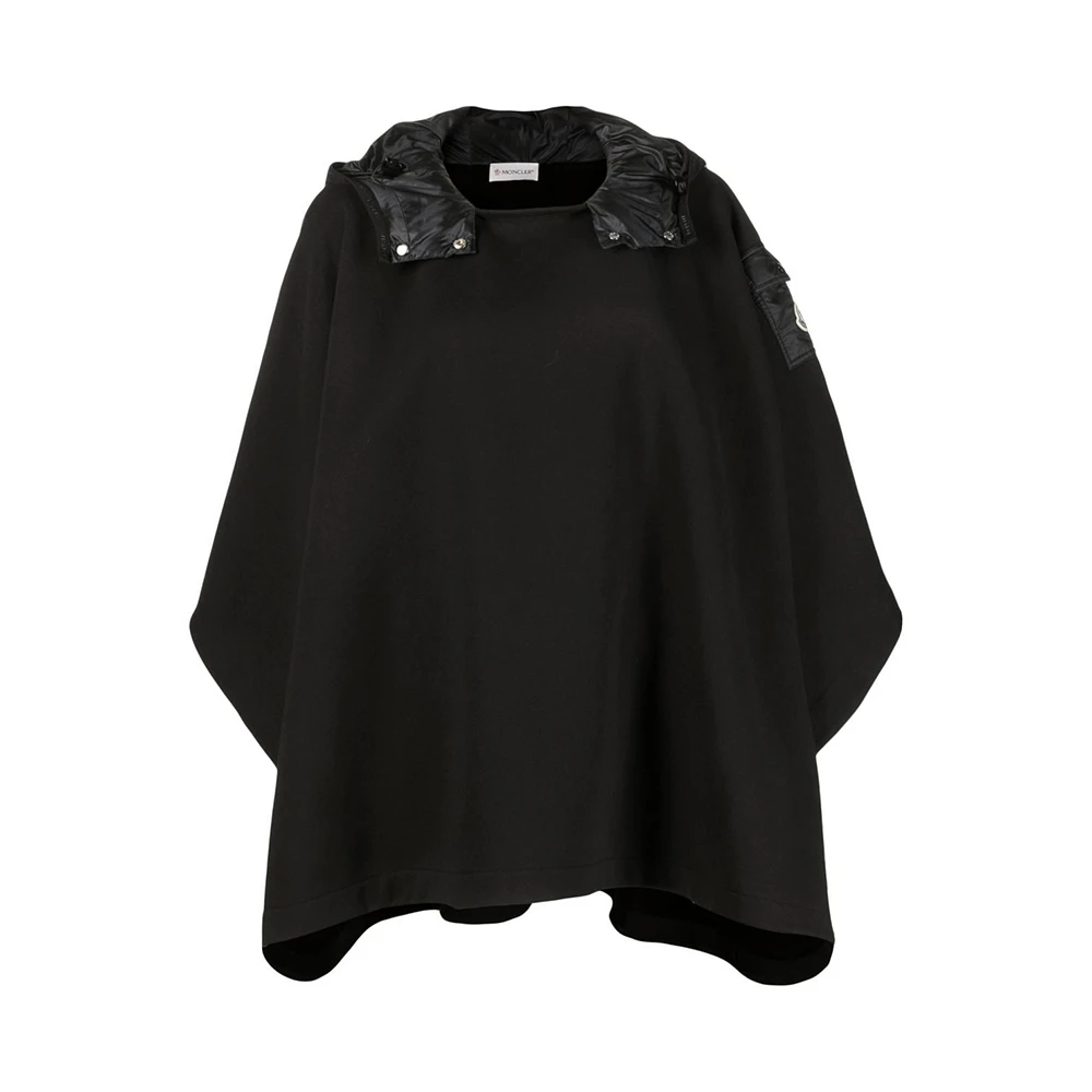 商品[国内直发] Moncler|MONCLER 女士斗篷黑色 3G00008-809EL-999,价格¥5350,第1张图片