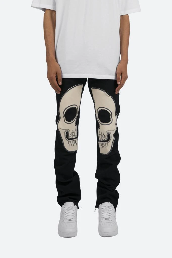 商品MNML|D181 Straight Denim - Black/White,价格¥296,第1张图片