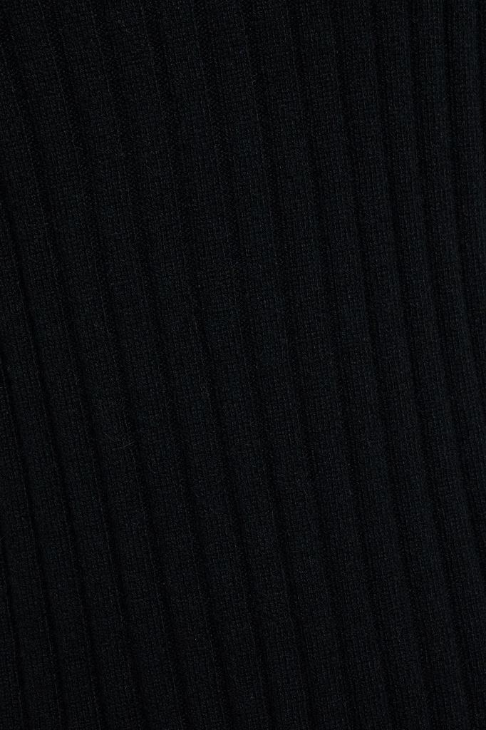 Ribbed cashmere turtleneck sweater商品第4张图片规格展示