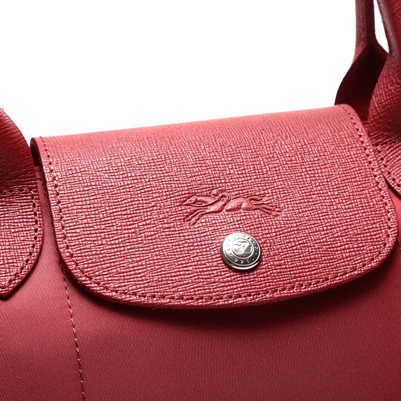 商品[国内直发] Longchamp|珑骧 LONGCHAMP 送女友 奢侈品 女士LE PLIAGE NEO系列小号红色织物短柄手提单肩斜挎包饺子包 1512 598 545,价格¥879,第10张图片详细描述