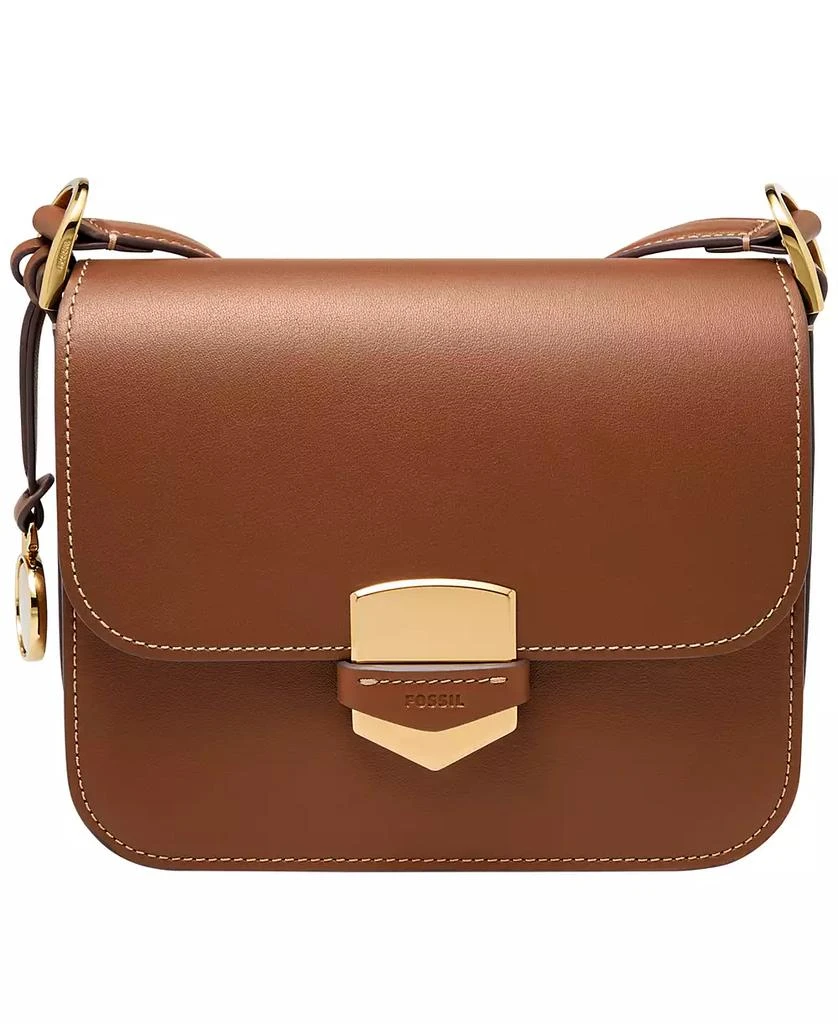 商品Fossil|Lennox Leather Flap Crossbody Bag,价格¥1236,第1张图片