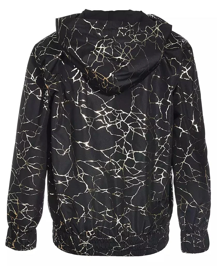 商品ID Ideology|Big Girls Marble-Print Hooded Windbreaker Jacket, Created for Macy's,价格¥101,第2张图片详细描述