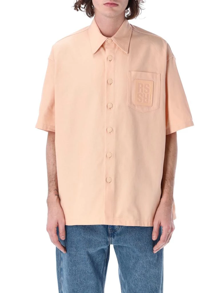 商品RAF SIMONS|Raf Simons Oversized Short Sleeve Denim Shirt,价格¥4825,第1张图片