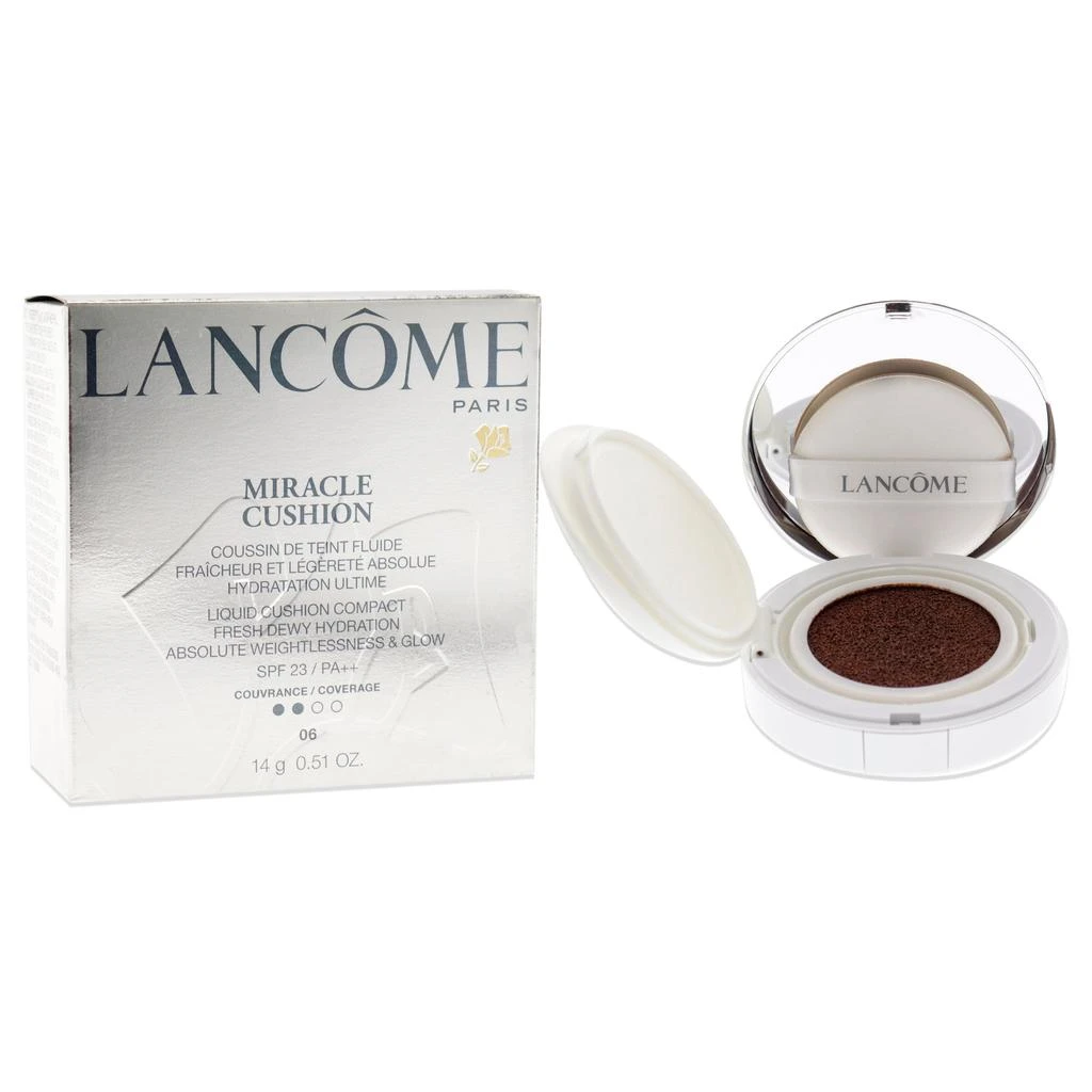 商品Lancôme|Miracle Cushion Liquid Cushion Compact Foundation SPF 23/ PA++ - # 06 Biege Moka by  for Women - 0.51 oz Foundation,价格¥185,第3张图片详细描述