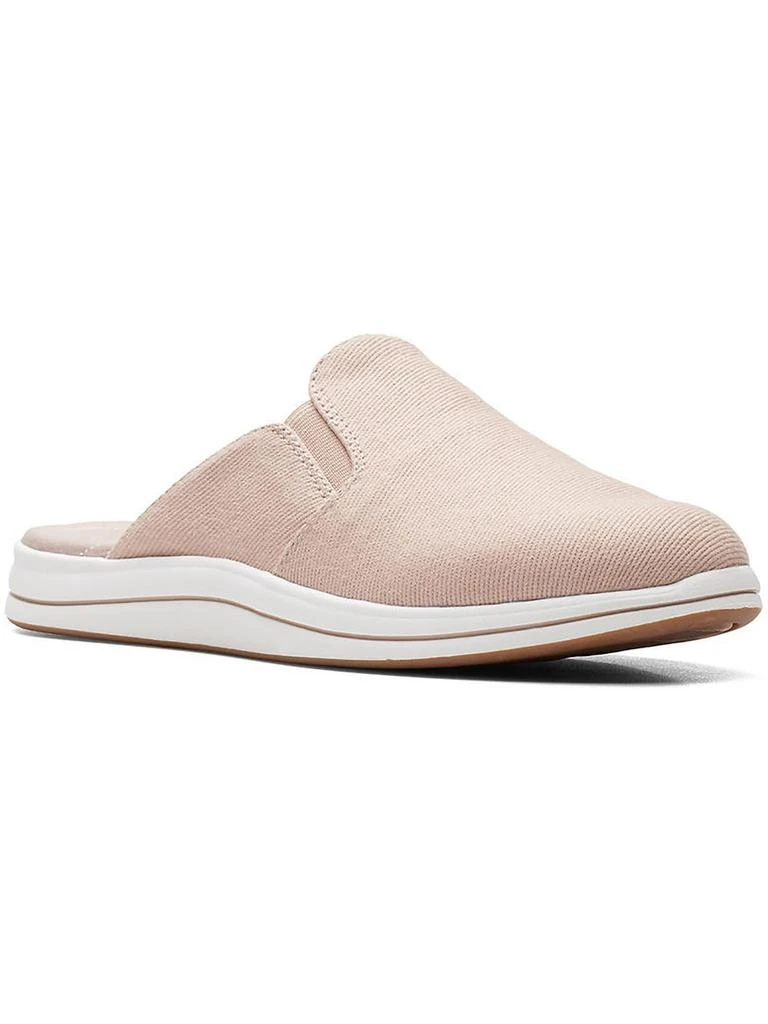 商品Clarks|Breeze Shore Womens Embroidered Canvas Mules,价格¥273,第1张图片详细描述