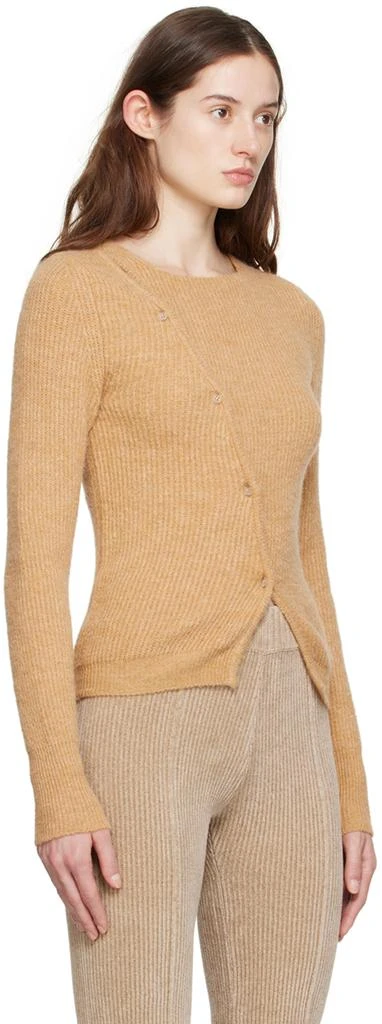 商品Jacquemus|Beige Le Papier 'La Maille Pau' Cardigan,价格¥763,第2张图片详细描述