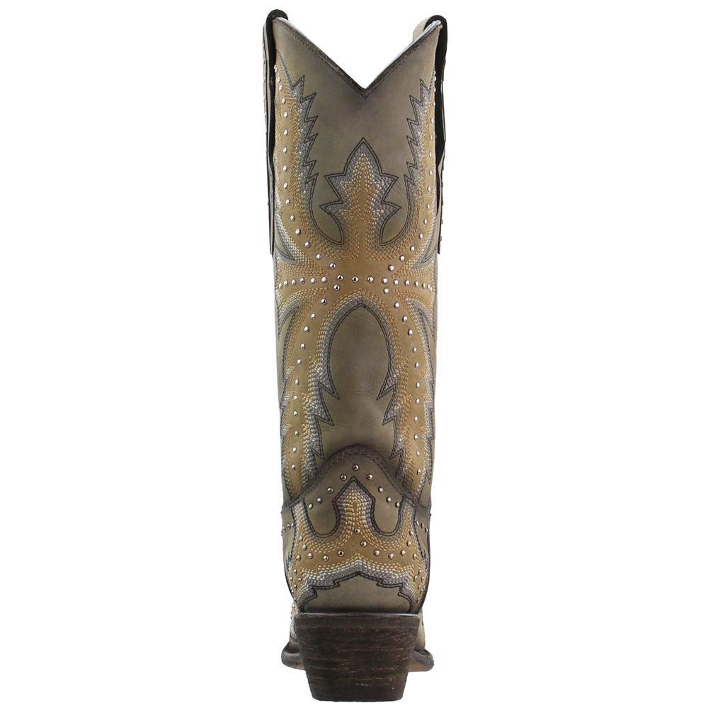商品Corral Boots|C3651 Embroidery Snip Toe Cowboy Boots,价格¥1487,第5张图片详细描述