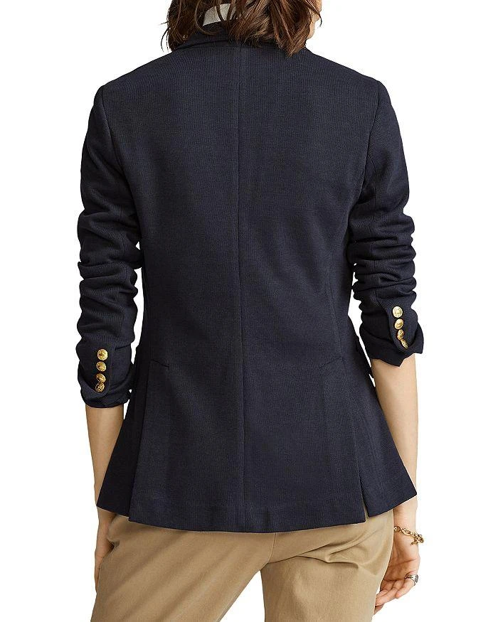 商品Ralph Lauren|女式 拉夫劳伦 Blazer系列 针织 单排扣 西装外套,价格¥2010,第3张图片详细描述