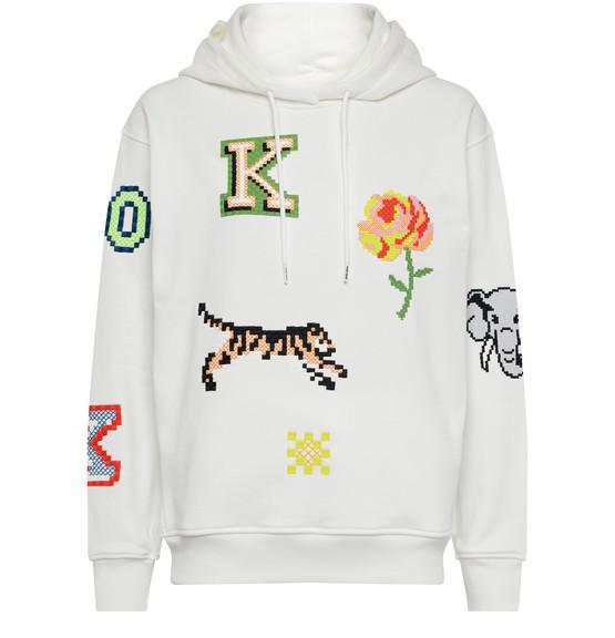 商品Kenzo|Kenzo pixel 修身运动衫,价格¥5651,第1张图片