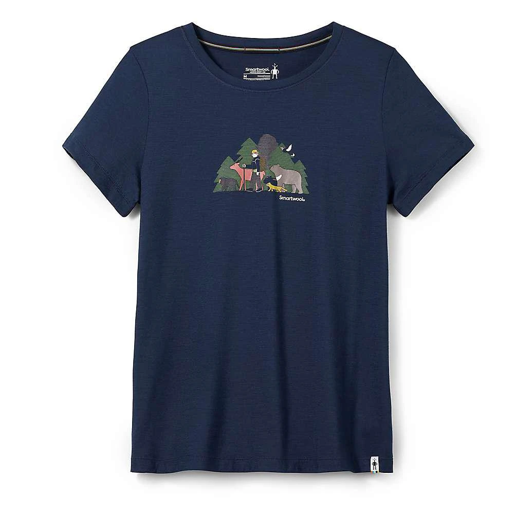 商品SmartWool|Smartwool Women's Manual For All Ss Graphic Tee,价格¥342,第3张图片详细描述