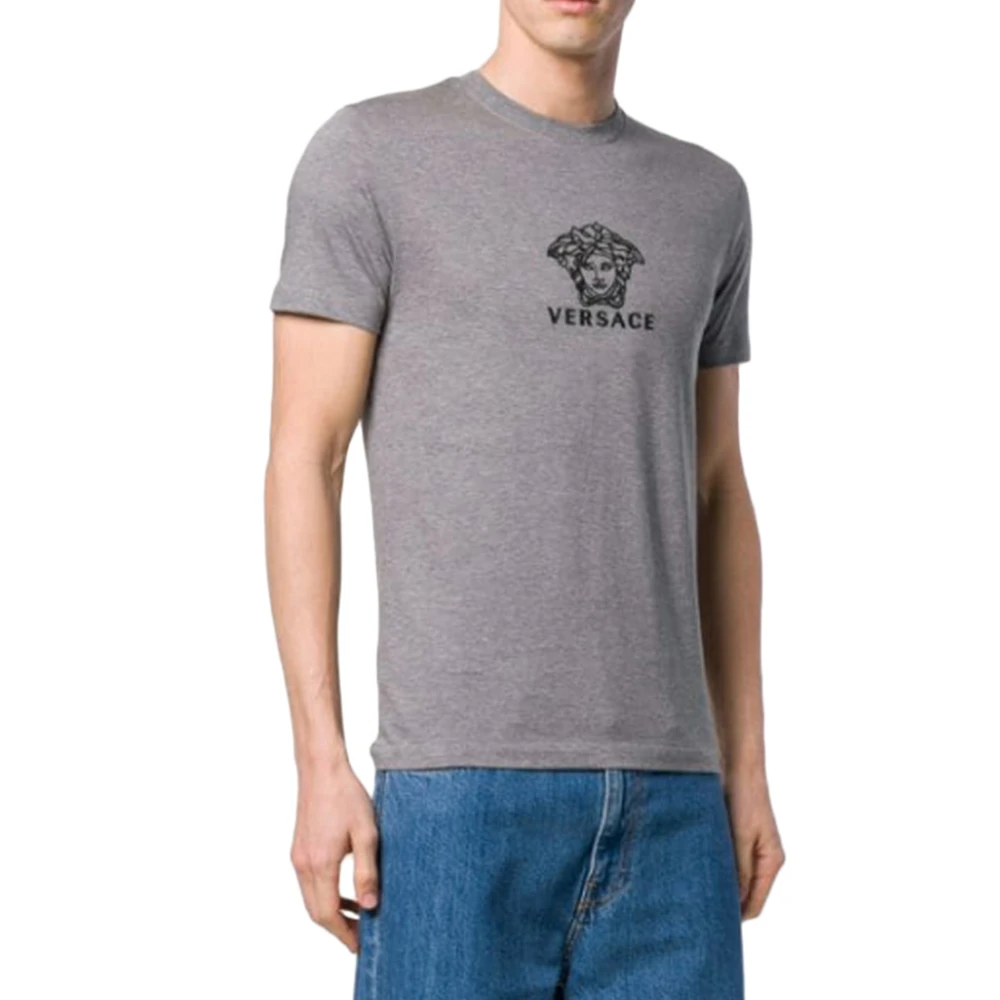 VERSACE 范思哲 男士灰色棉质T恤 A82396-A224589-A904B 商品