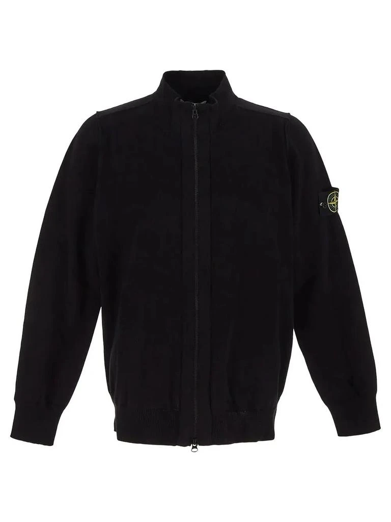 商品Stone Island|Zipped Sweatshirt,价格¥3335,第1张图片