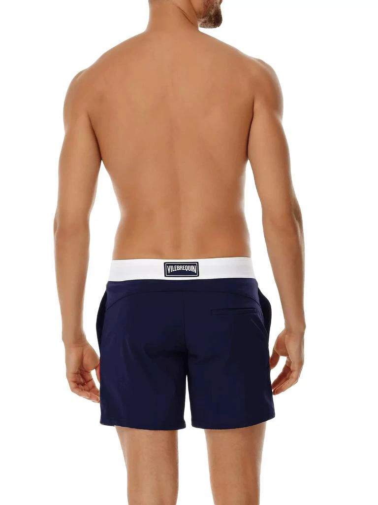 商品Vilebrequin|Colorblocked Stretch Swim Trunks,价格¥2125,第3张图片详细描述