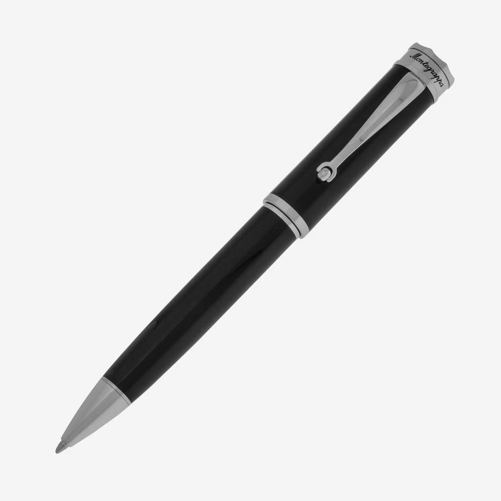 商品Montegrappa|Montegrappa Ducale Black Ballpoint Pen ISDURBPC,价格¥1078,第1张图片