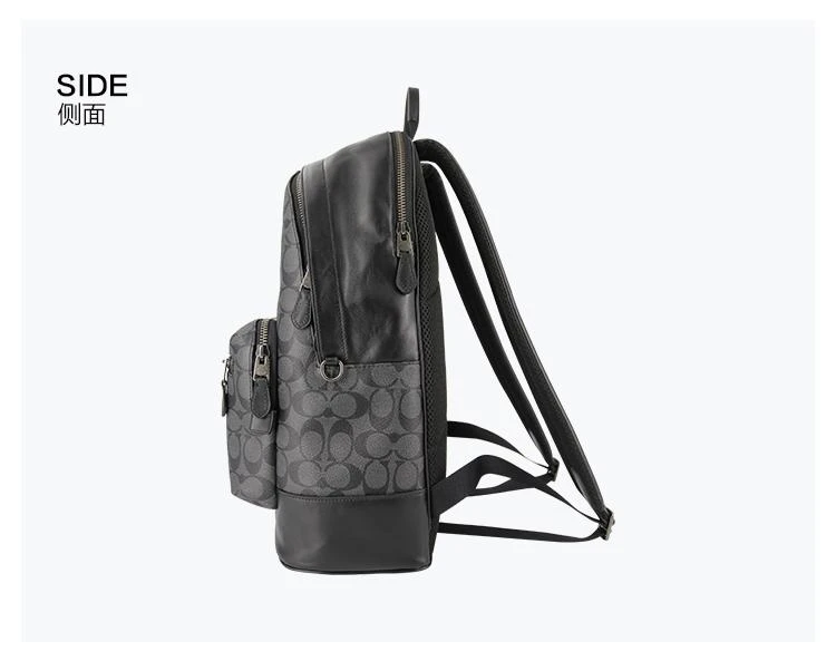 商品Coach|美国直邮COACH蔻驰21年新款双肩包大号男士背包,价格¥3735,第8张图片详细描述