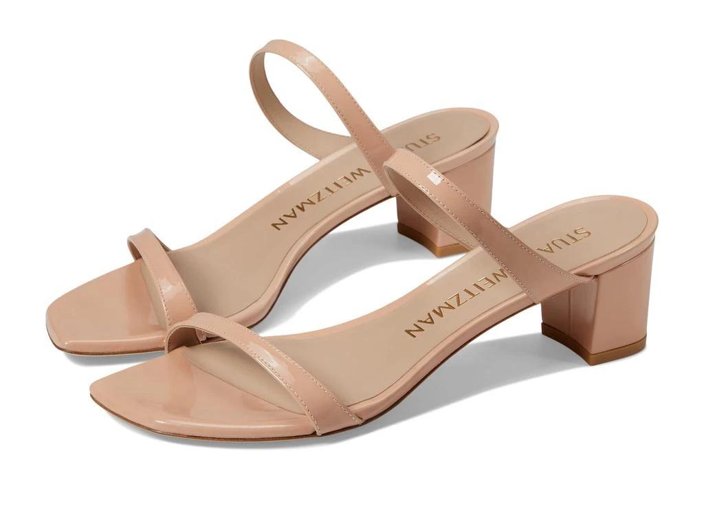 商品Stuart Weitzman|Aleena 50 Block Slide,价格¥2584,第1张图片
