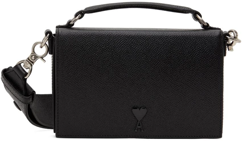 商品AMI|Black Ami de Cœur Lunch Box Bag,价格¥3405,第1张图片