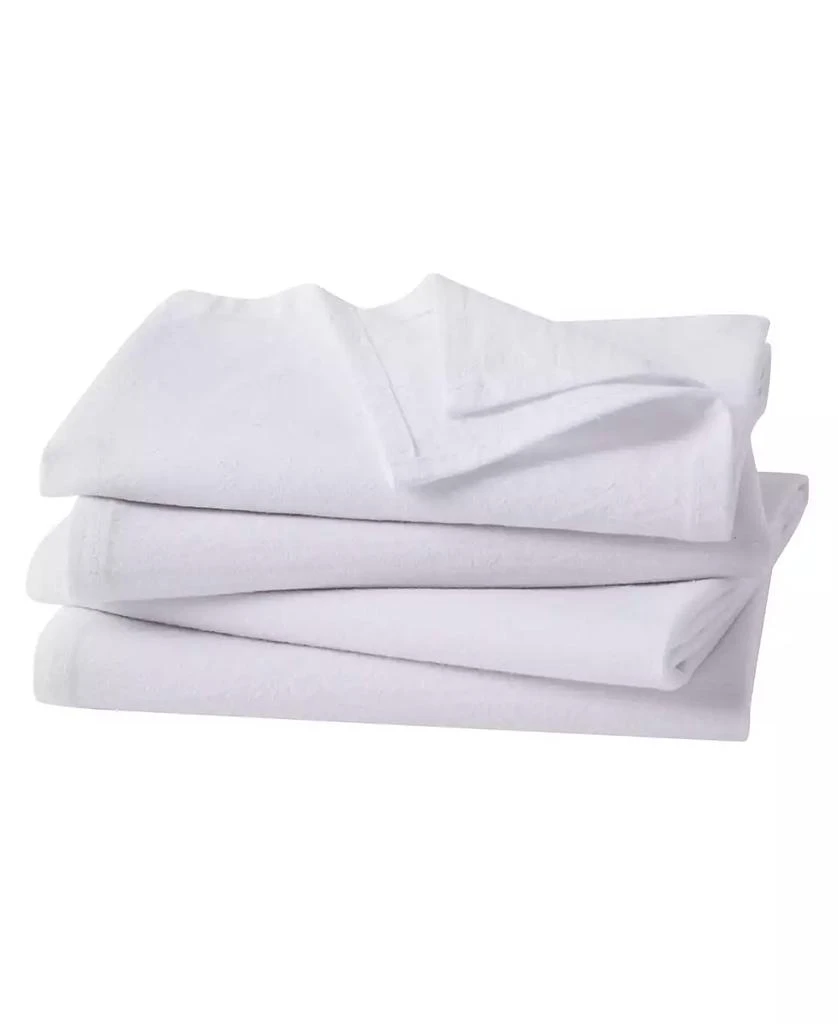 商品Blue Loom|White Flour Sack Kitchen Towel, Set of 4,价格¥371,第1张图片