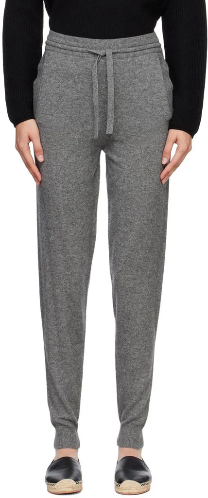 商品Max Mara|Gray Cervo Lounge Pants,价格¥888,第1张图片