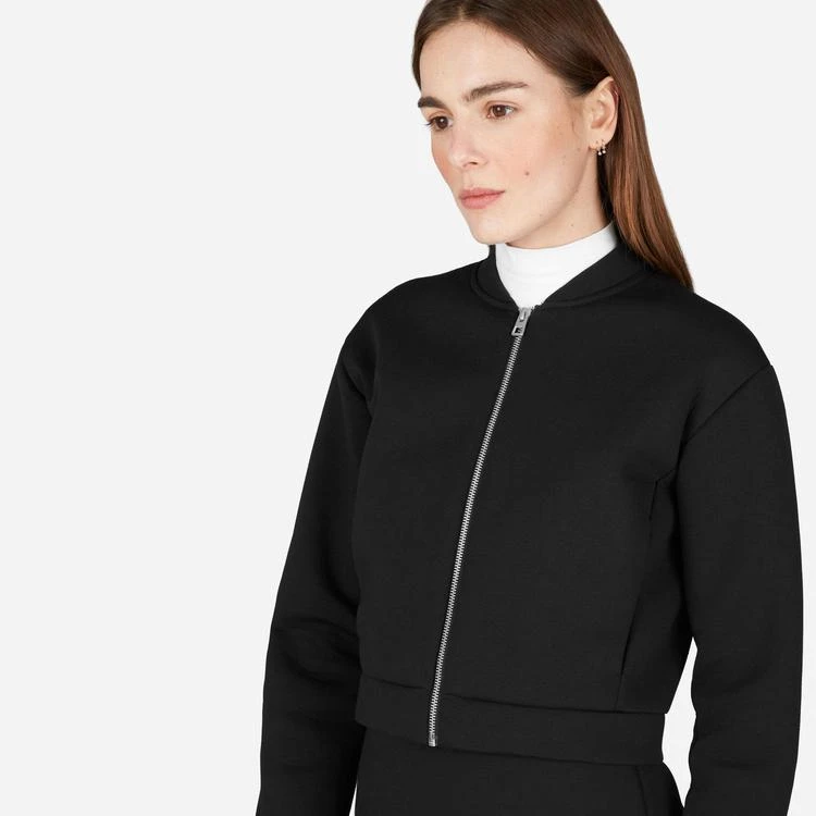 商品Everlane|The Street Fleece 短款飞行员夹克,价格¥266,第4张图片详细描述