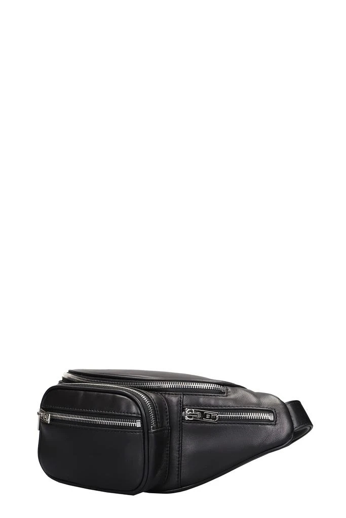 商品Alexander Wang|Alexander Wang Attica Soft Waist Bag In Black Leather,价格¥3453,第2张图片详细描述