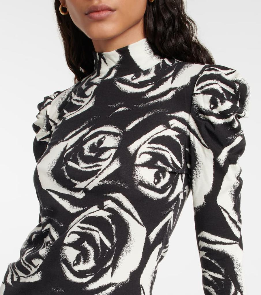 商品Diane von Furstenberg|Doha花卉高领针织上衣,价格¥3229,第4张图片详细描述