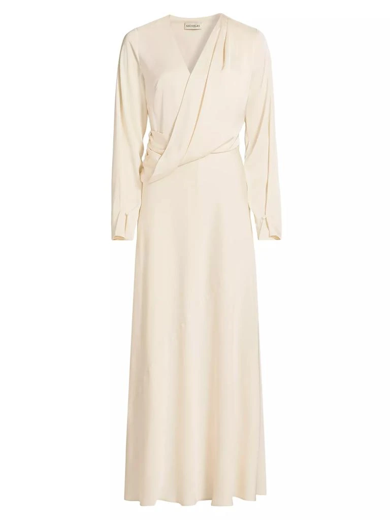 商品Nicholas the Label|Yuri Twist-Detailed Maxi Dress,价格¥1146,第1张图片