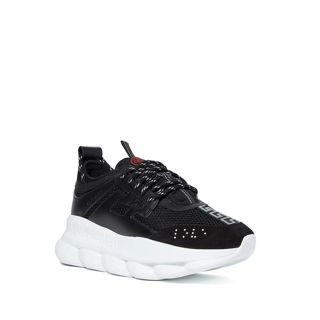 商品Versace|Chain Reaction Mix Fabric Sneaker,价格¥3829,第2张图片详细描述