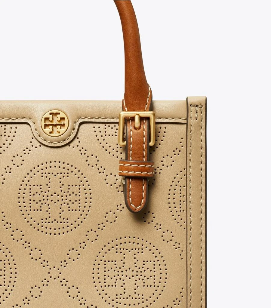 商品Tory Burch|Mini T Monogram Perforated Tote,价格¥2461,第3张图片详细描述