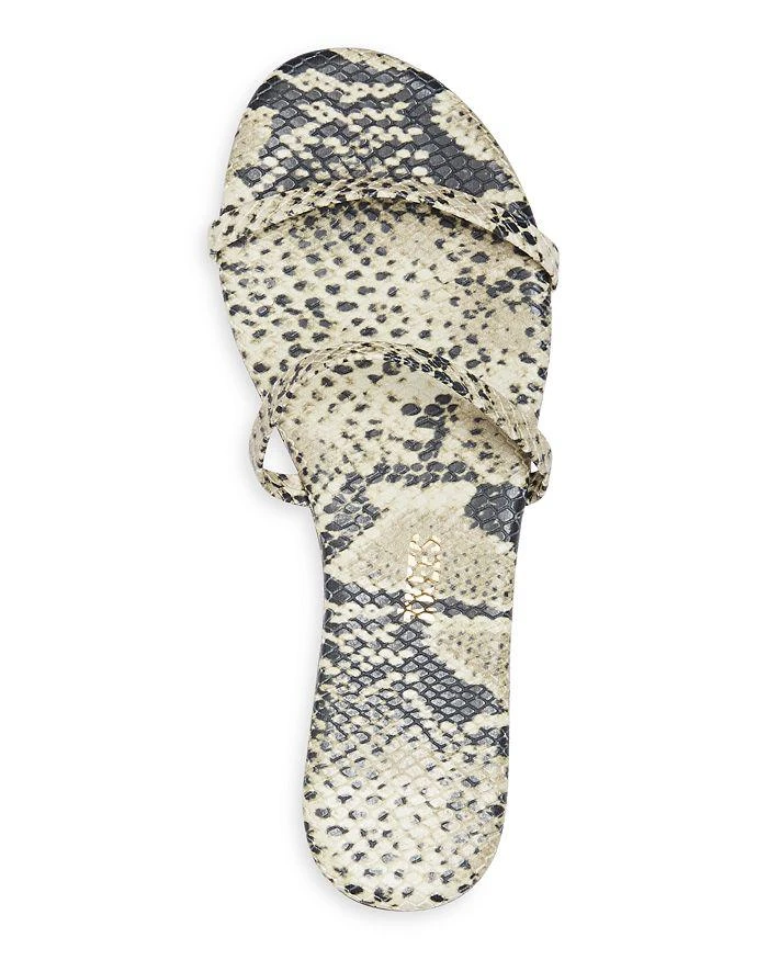 商品Tkees|Gemma Snake Embossed Slide Sandals,价格¥169,第3张图片详细描述