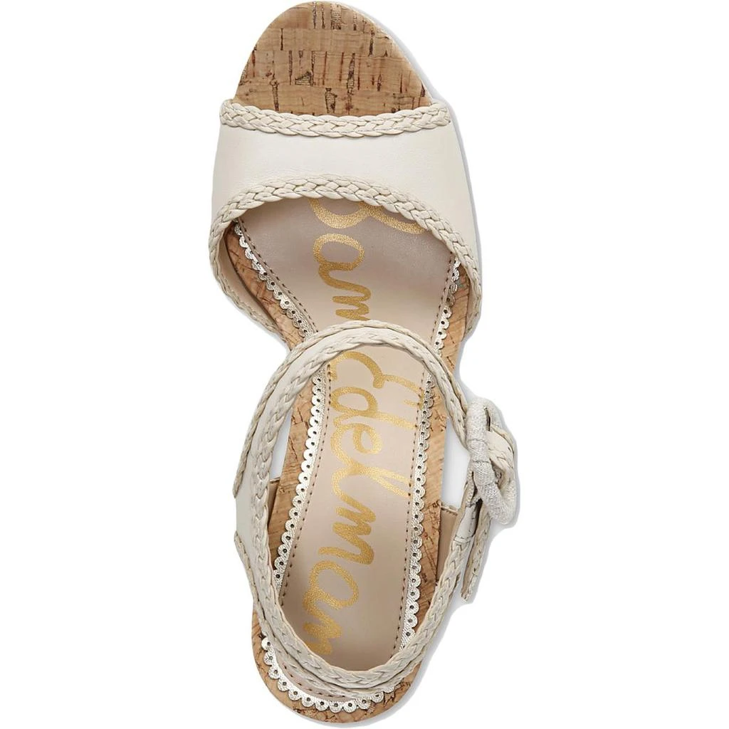 商品Sam Edelman|Sam Edelman Womens Lillie Leather Braided Espadrilles,价格¥167,第3张图片详细描述